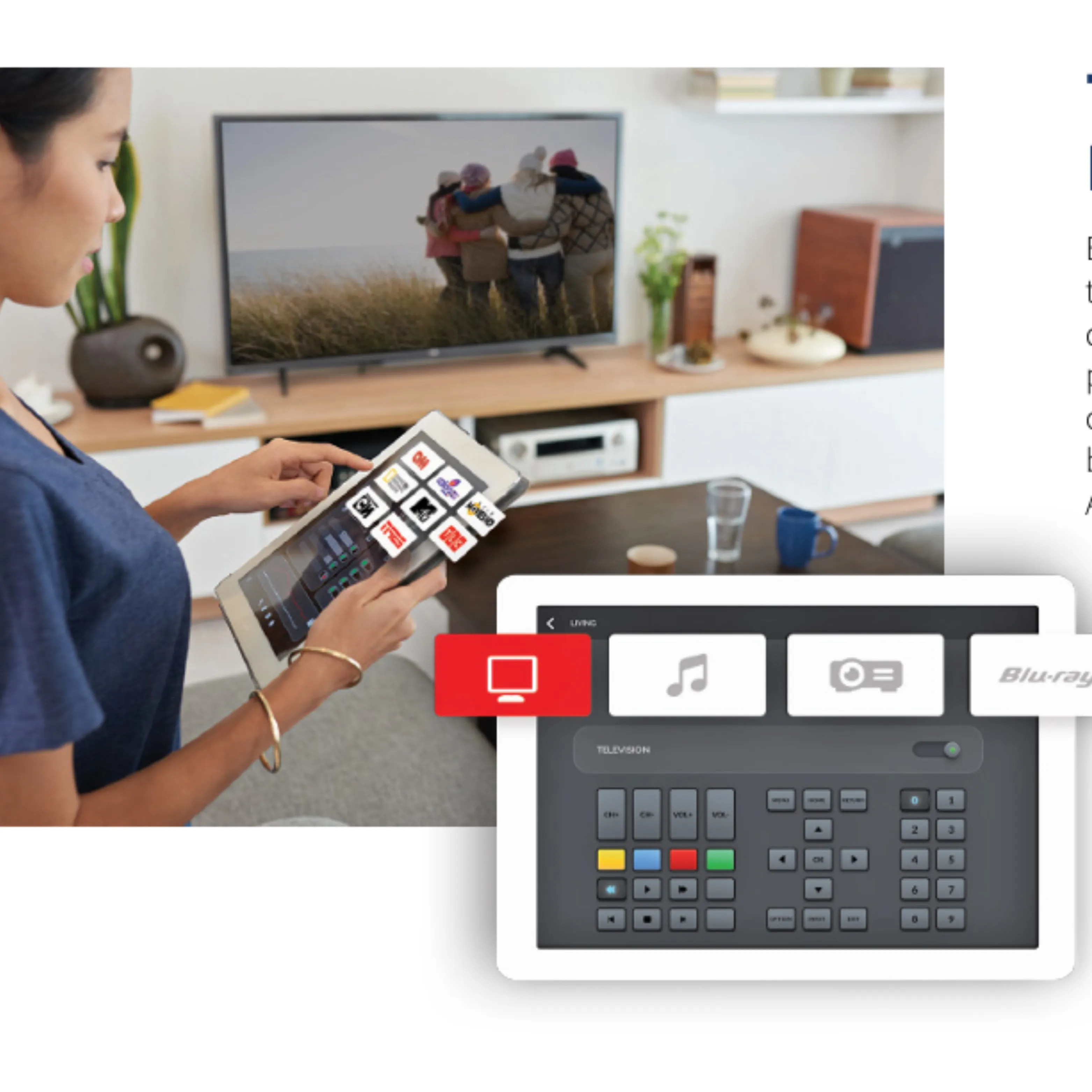 TV & SET TOP  BOX CONTROL