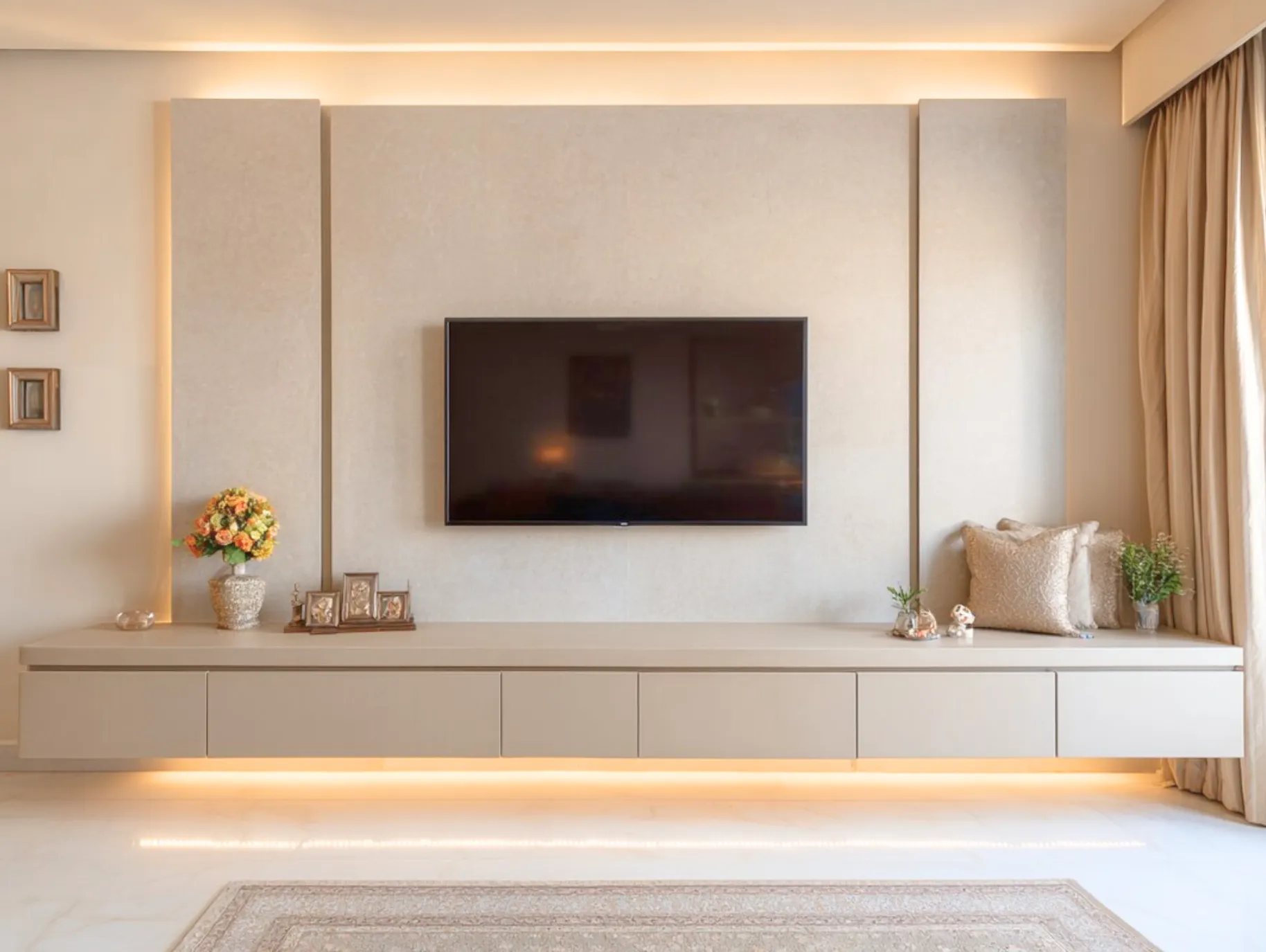 Drawers in Champagne Tones